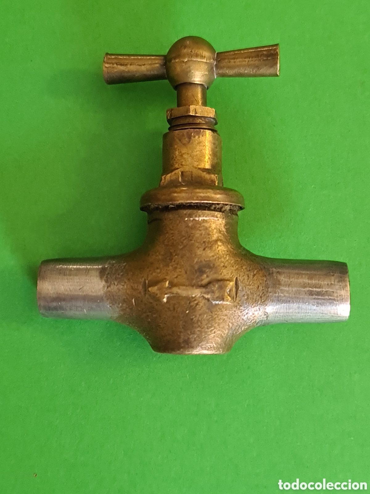 Antig&uuml;edades: Antigua Llave de paso / Bronce. - Foto 1