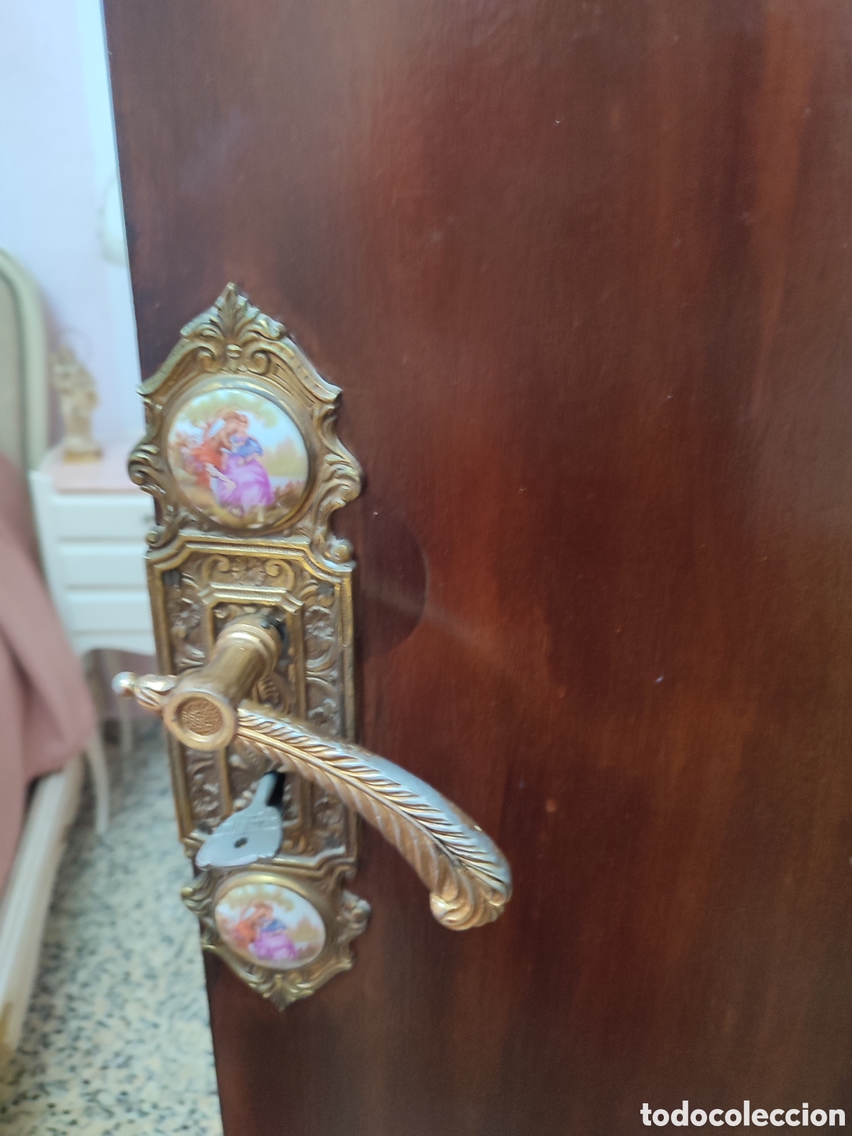 Antig&uuml;edades: Puerta estilo Luis XVI - Foto 3