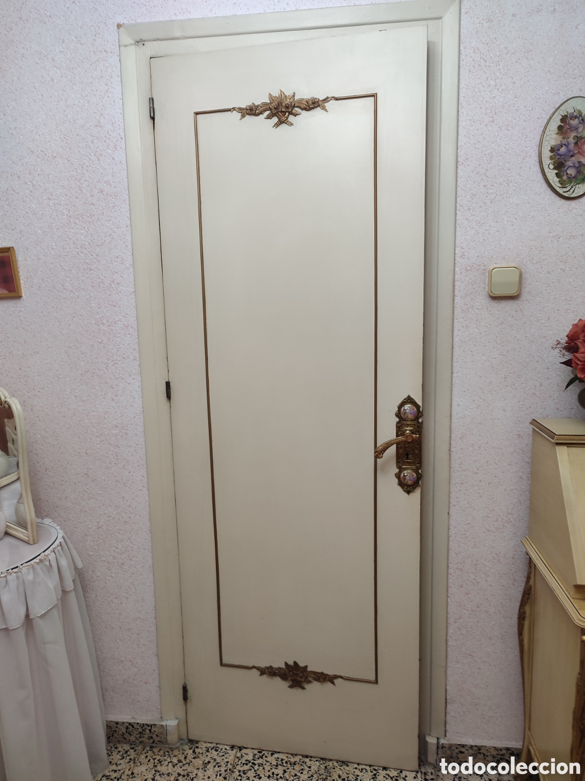 Antig&uuml;edades: Puerta estilo Luis XVI - Foto 1
