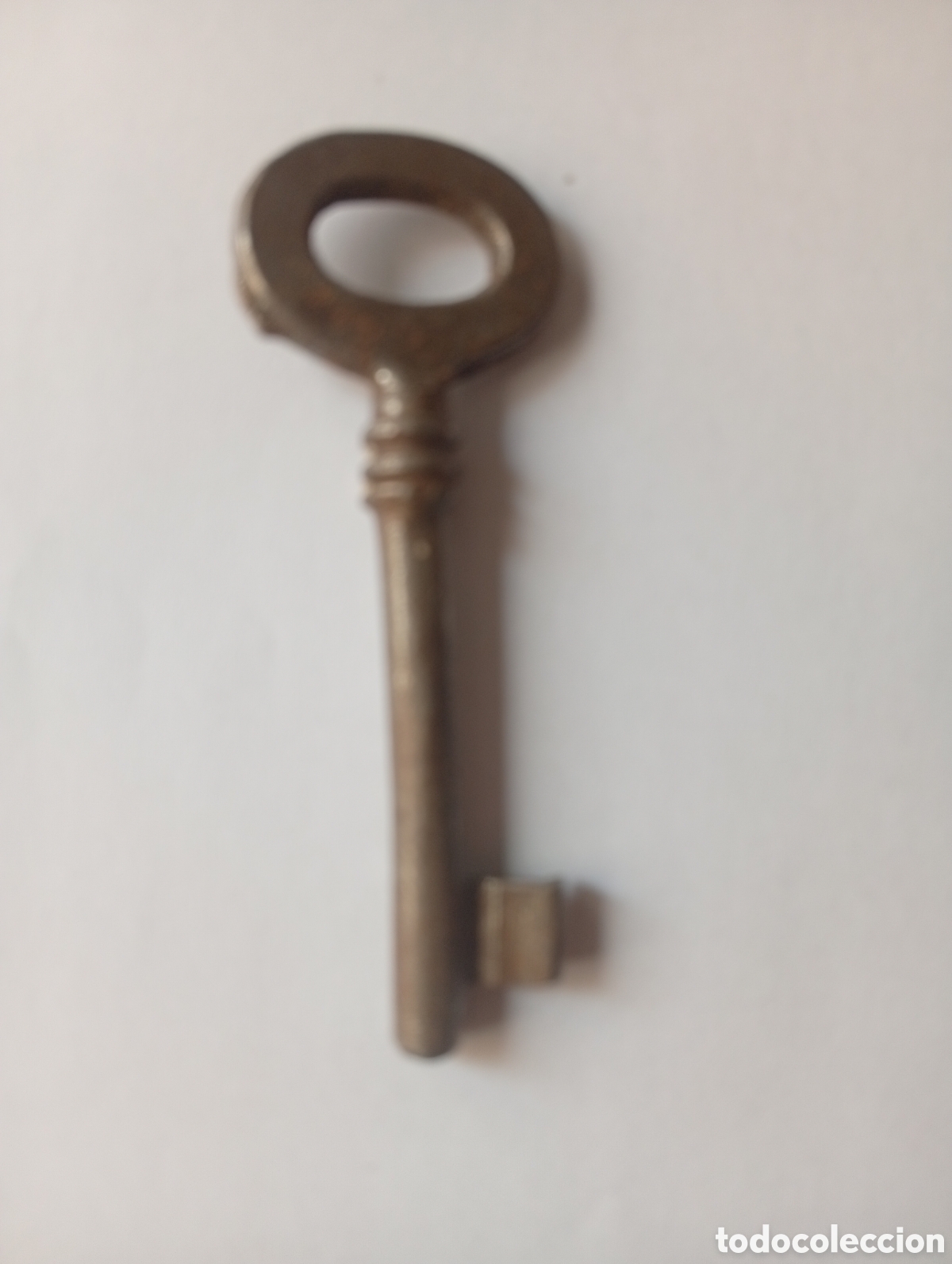 Antig&uuml;edades: LLAVE ANTIGUA METAL 8 CM - Foto 2