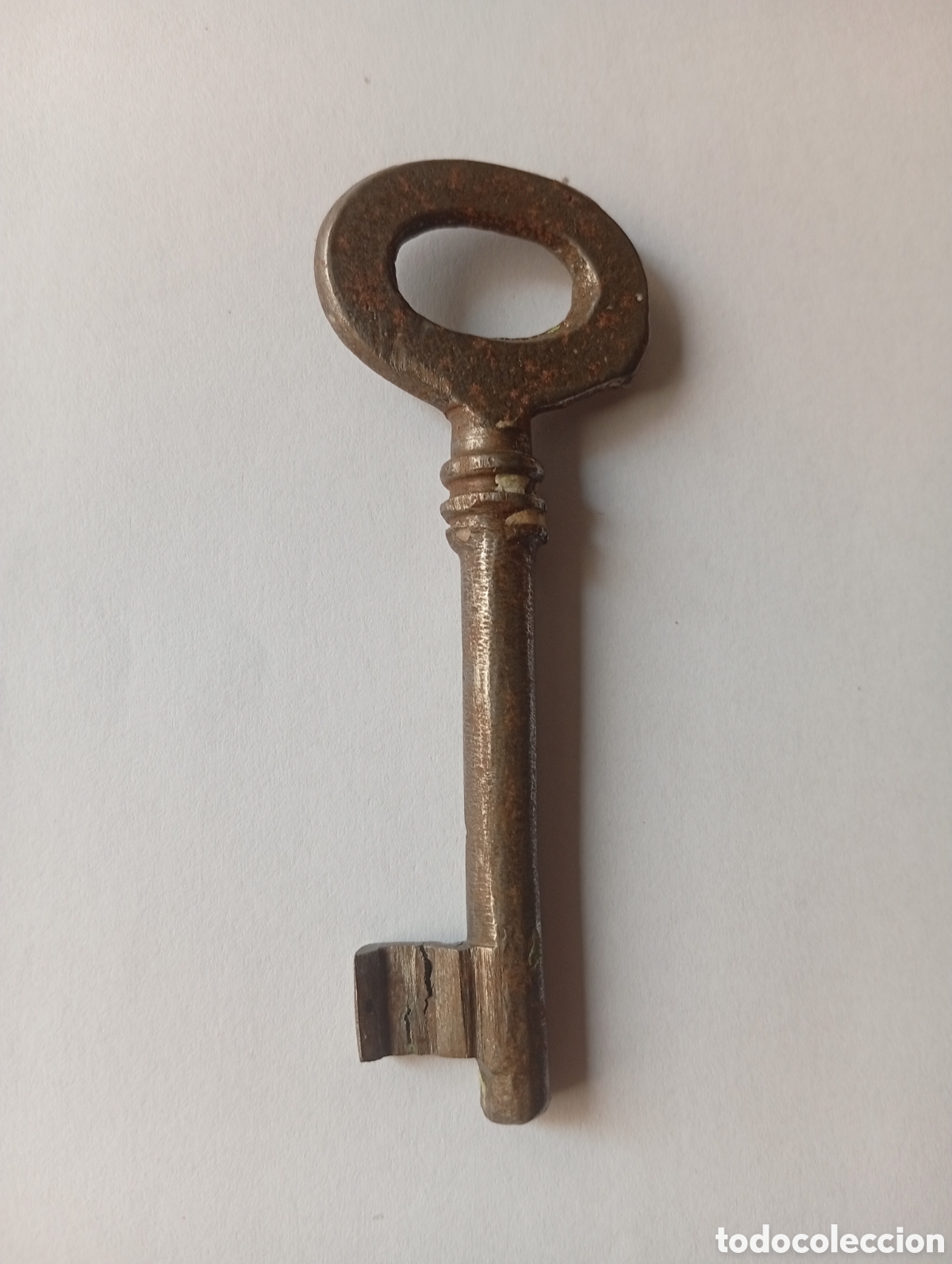 Antig&uuml;edades: LLAVE ANTIGUA METAL 8 CM - Foto 3