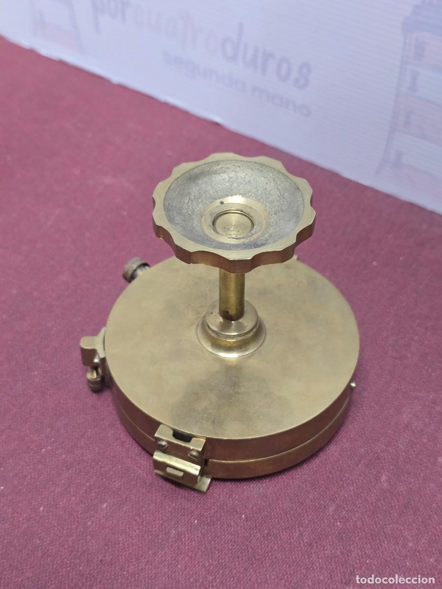 Antig&uuml;edades: Ant&iacute;gua Br&uacute;jula n&aacute;utica de bronce - Foto 4