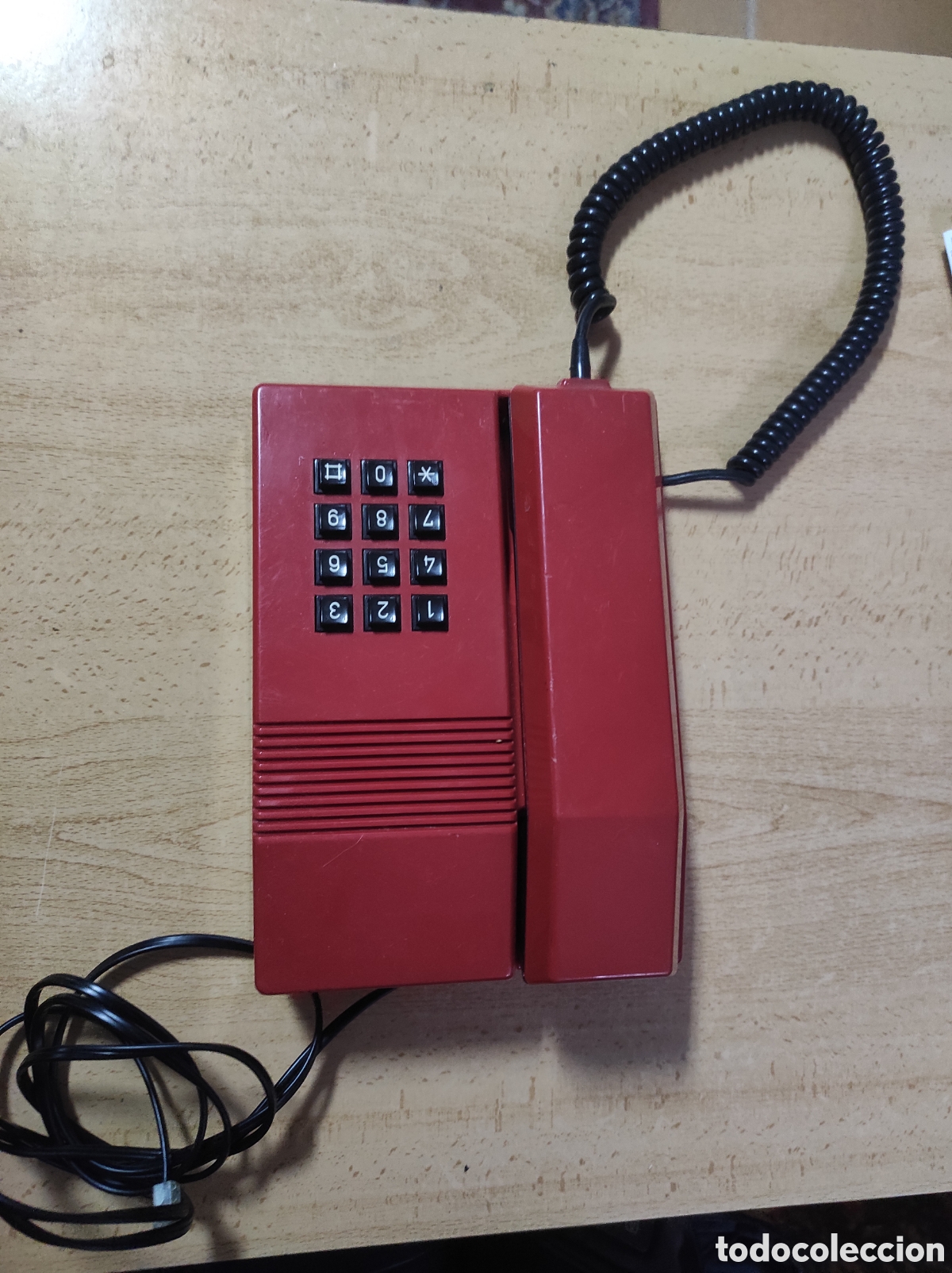 Tel&eacute;fonos: TELEFONO TEIDE ROJO DE SESA A&Ntilde;O 1987 - Foto 4