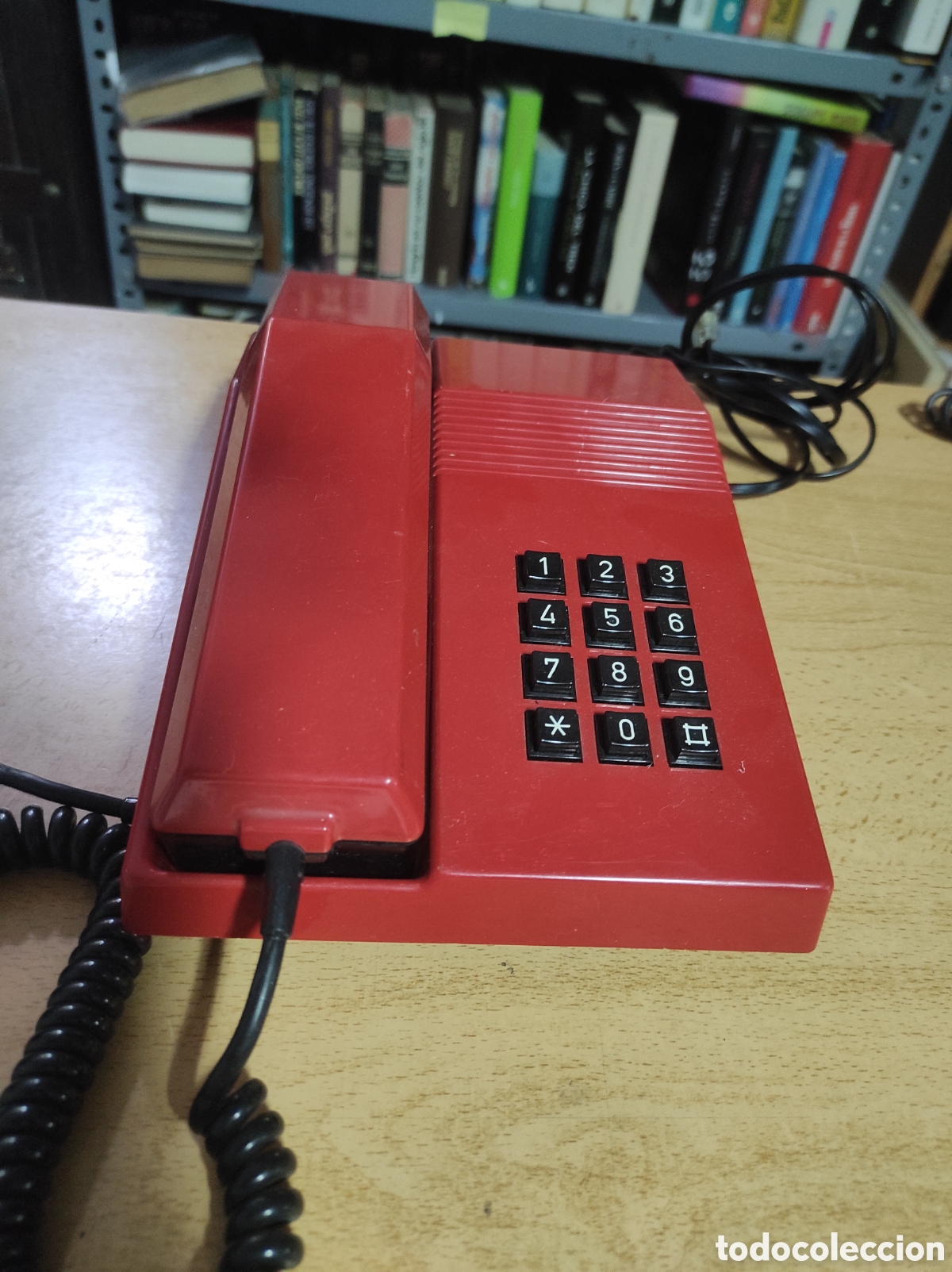 Tel&eacute;fonos: TELEFONO TEIDE ROJO DE SESA A&Ntilde;O 1987 - Foto 1