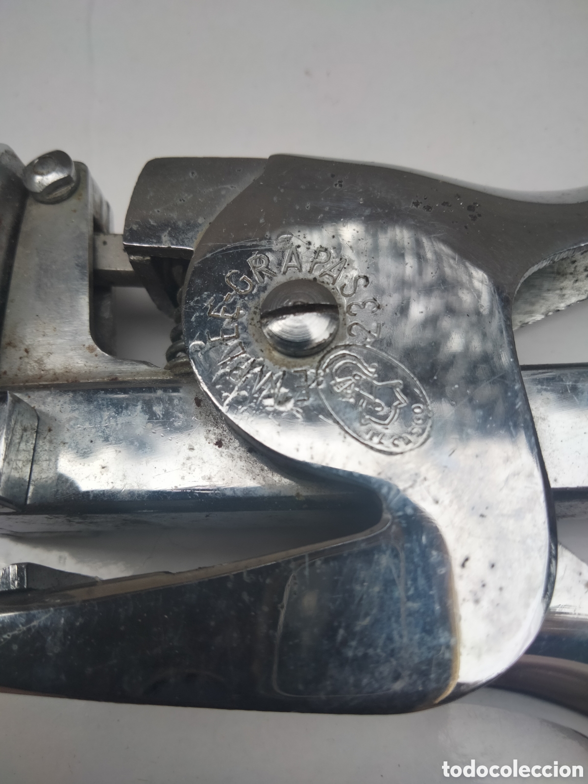 Antig&uuml;edades: Antigua grapadora El Casco Eibar 23 - Foto 4
