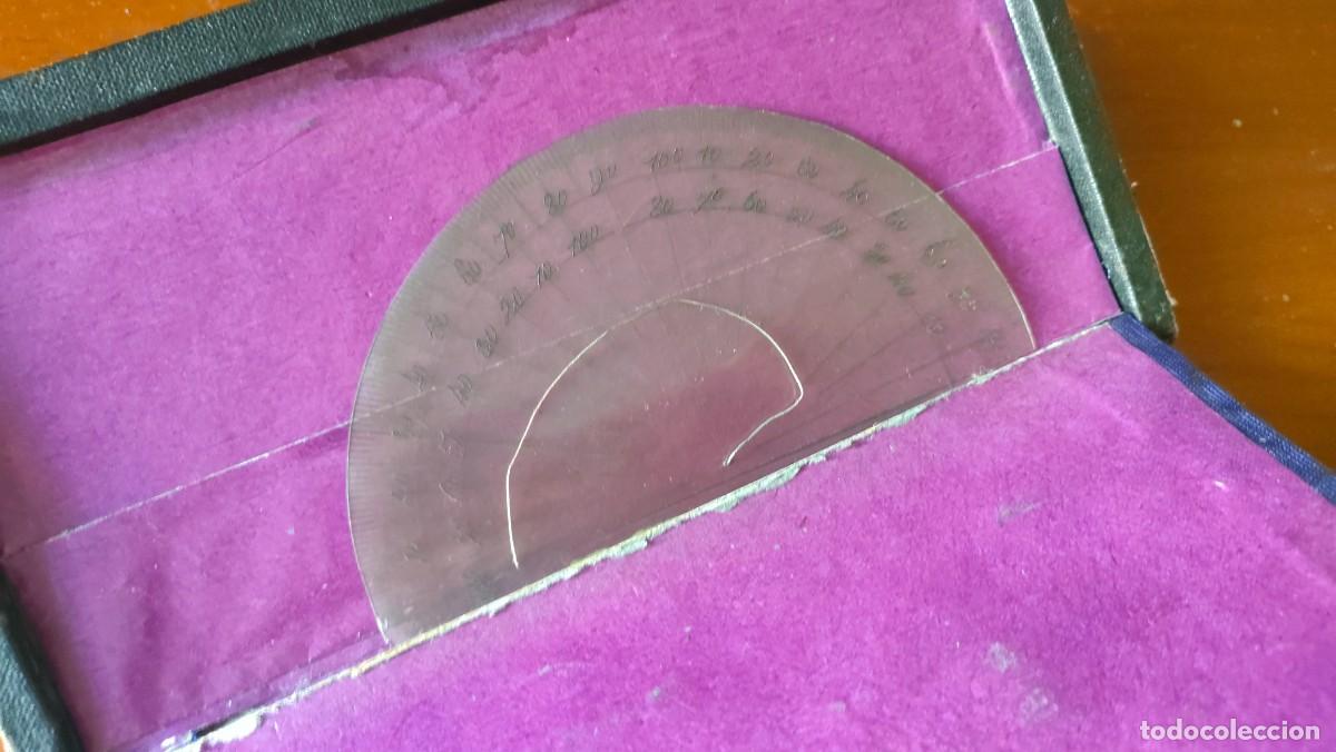Antig&uuml;edades: ANTIGUO ESTUCHE COMPAS PERFECTIONNES CAJA DE COMPASES - Foto 8