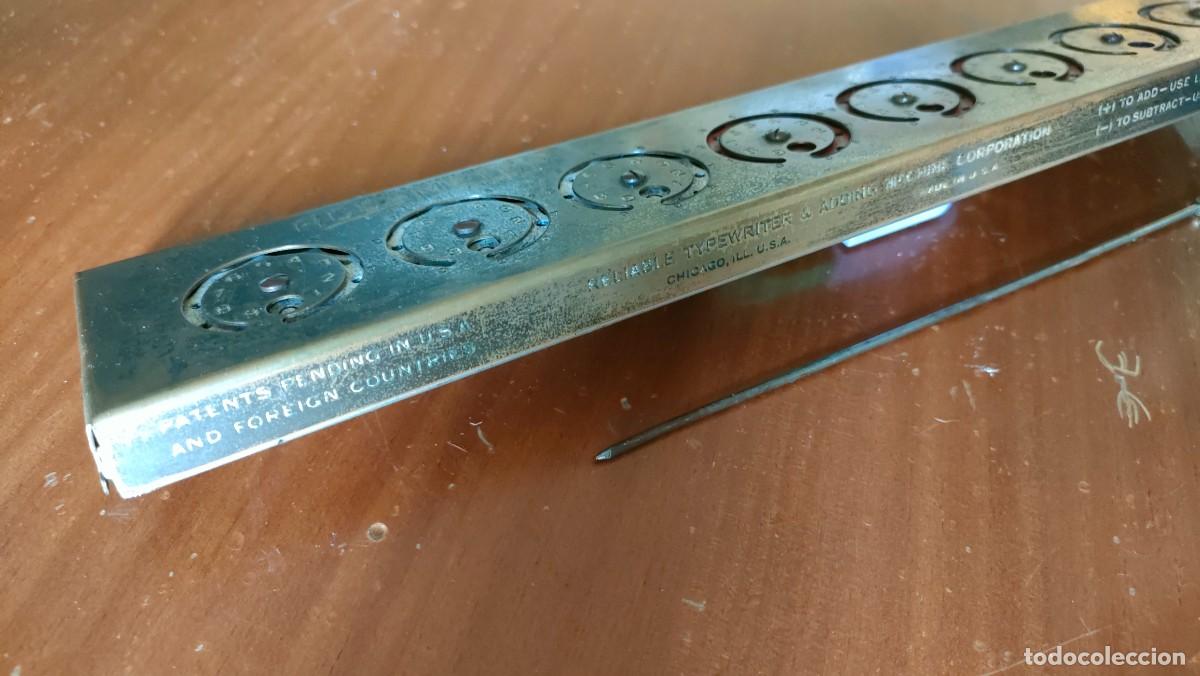 Antig&uuml;edades: ADDOMETER, CALCULADORA MECANICA. - Foto 6