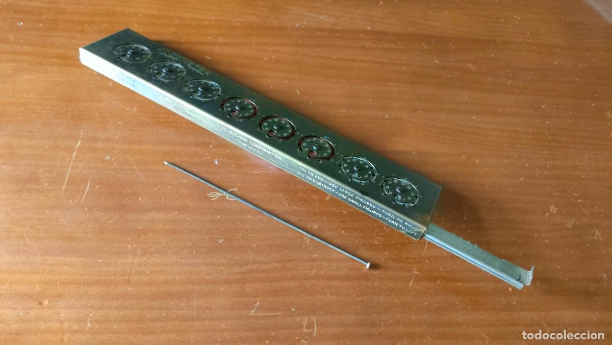 Antig&uuml;edades: ADDOMETER, CALCULADORA MECANICA. - Foto 7