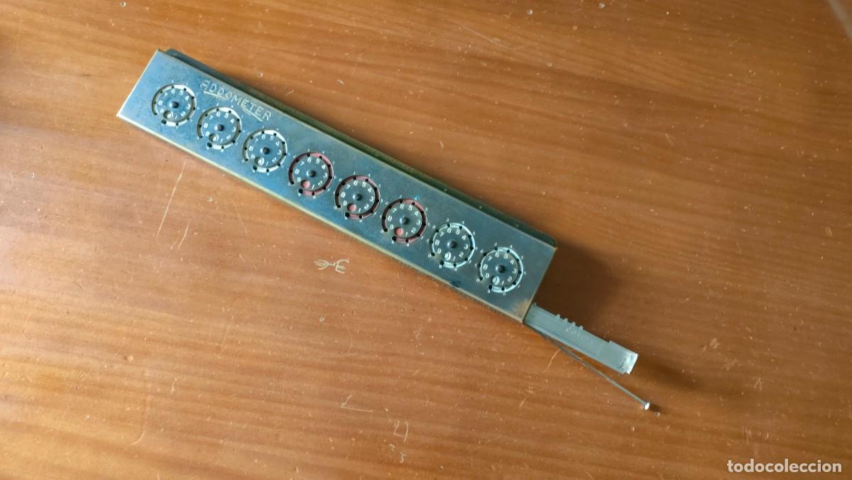 Antig&uuml;edades: ADDOMETER, CALCULADORA MECANICA. - Foto 8