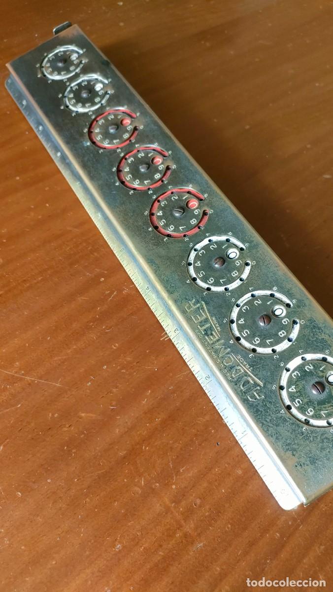 Antig&uuml;edades: ADDOMETER, CALCULADORA MECANICA. - Foto 11