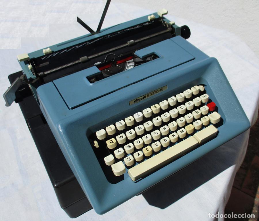 Antig&uuml;edades: M&Aacute;QUINA DE ESCRIBIR - OLIVETTI - STUDIO 46 - Foto 3