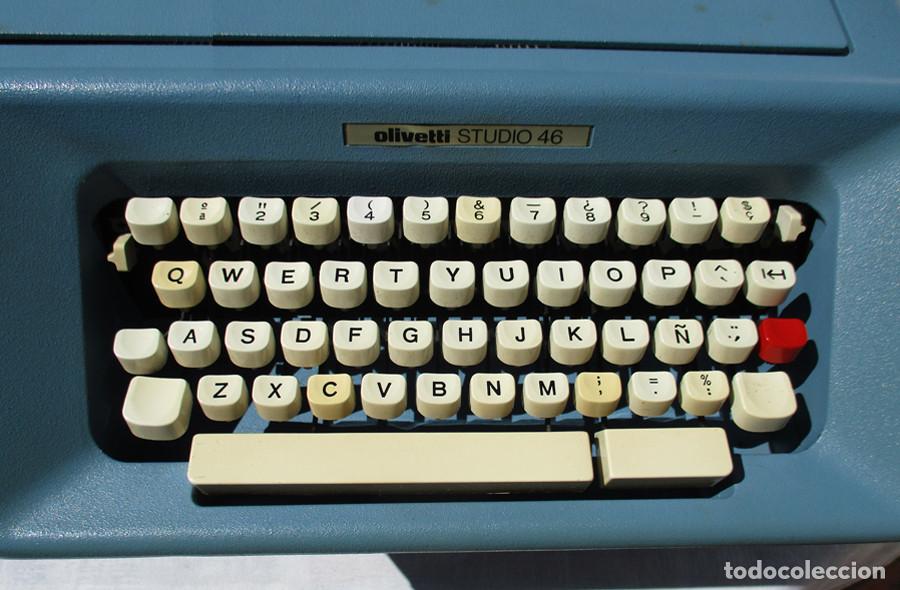Antig&uuml;edades: M&Aacute;QUINA DE ESCRIBIR - OLIVETTI - STUDIO 46 - Foto 4