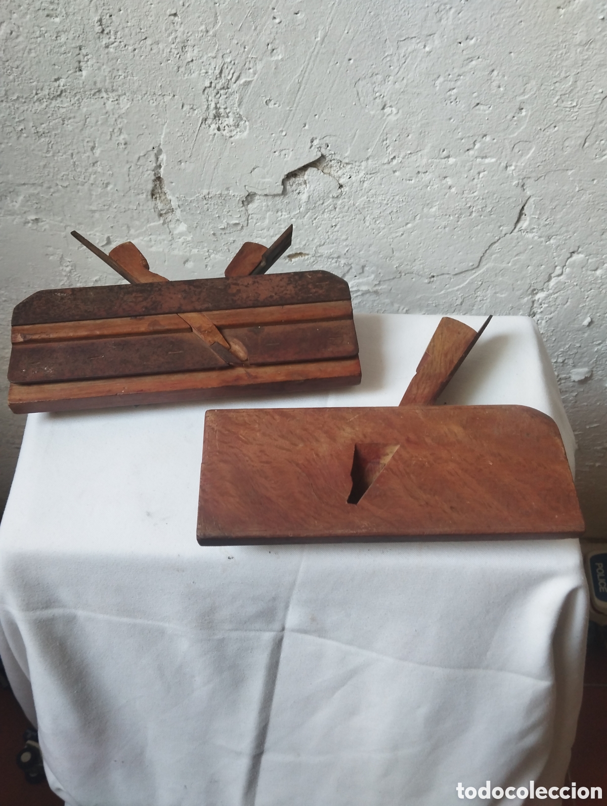 Antig&uuml;edades: PAREJA DE CEPILLOS DE CARPINTERO - Foto 8