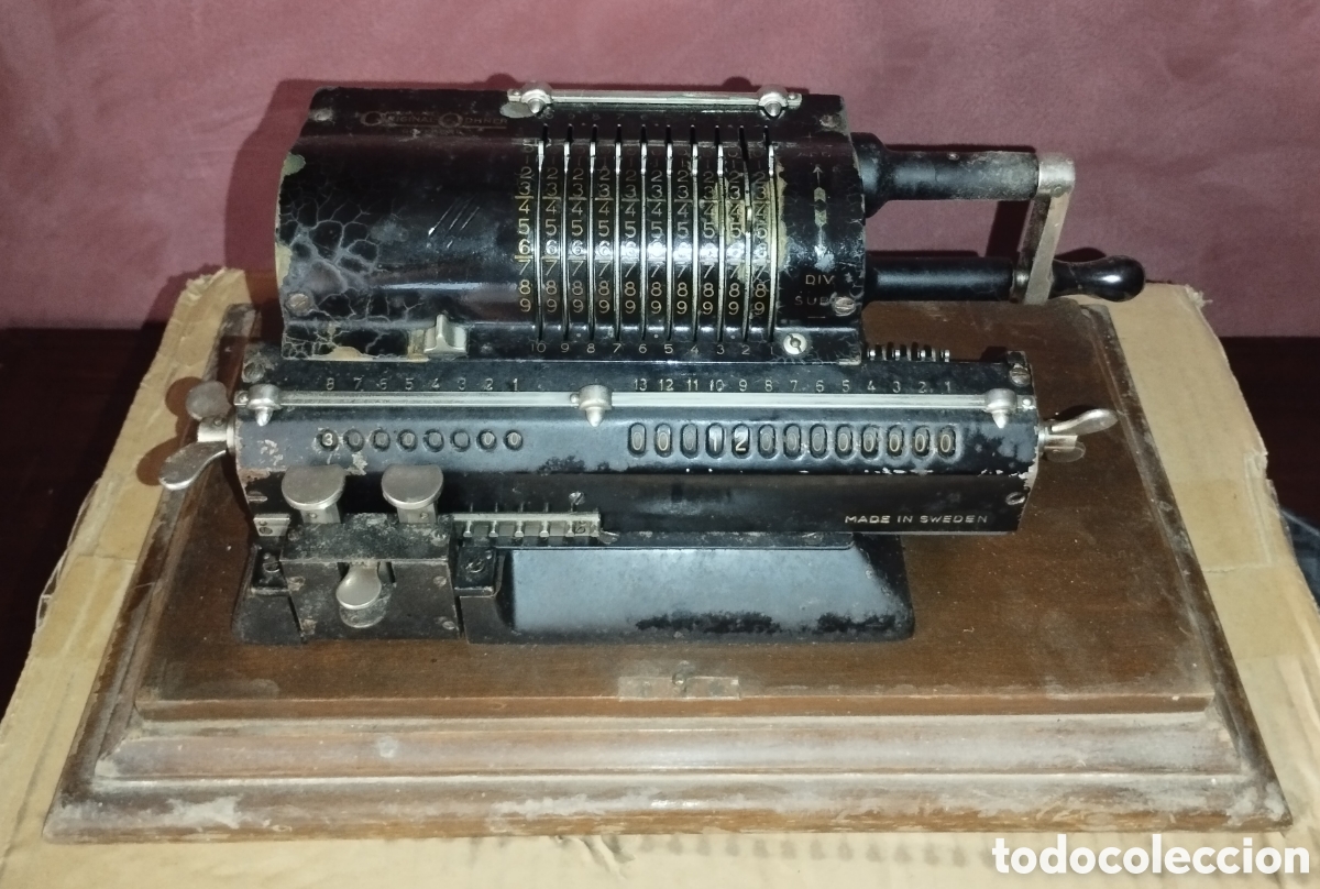 Antig&uuml;edades: Calculadora antigua odhner - Foto 3