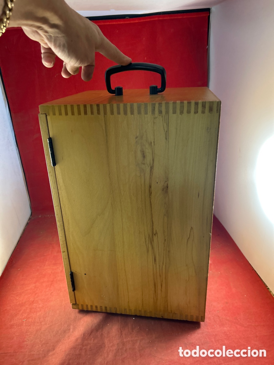Antig&uuml;edades: CAJA DE MADERA DE ALG&Uacute;N APARATO - Foto 4