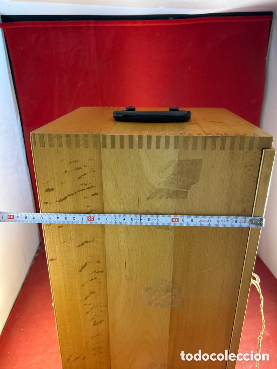 Antig&uuml;edades: CAJA DE MADERA DE ALG&Uacute;N APARATO - Foto 7