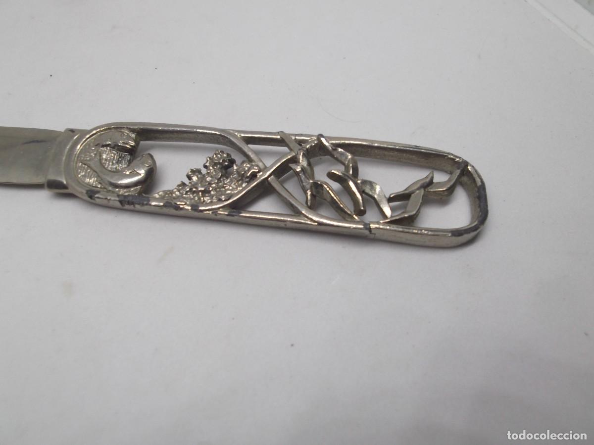 Antig&uuml;edades: Antiguo Abrecartas de metal - Foto 4