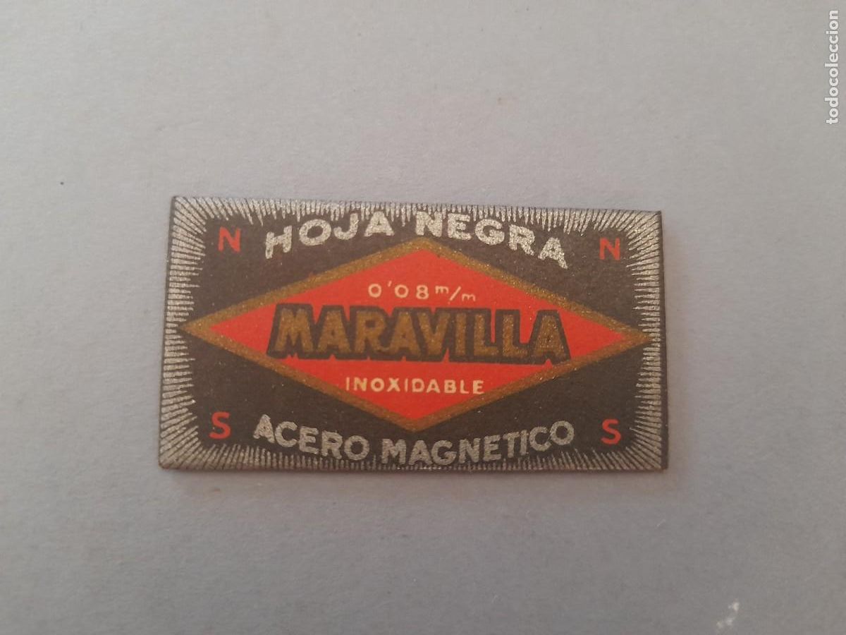 Antig&uuml;edades: hoja de afeitar maravilla - Foto 1