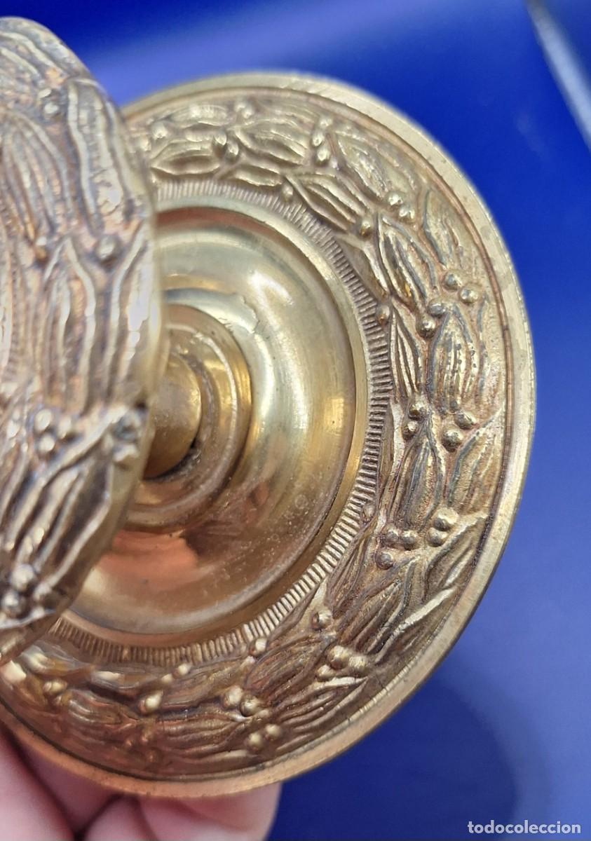 Antig&uuml;edades: Pomo - Tirador de Puerta de Bronce - Foto 7