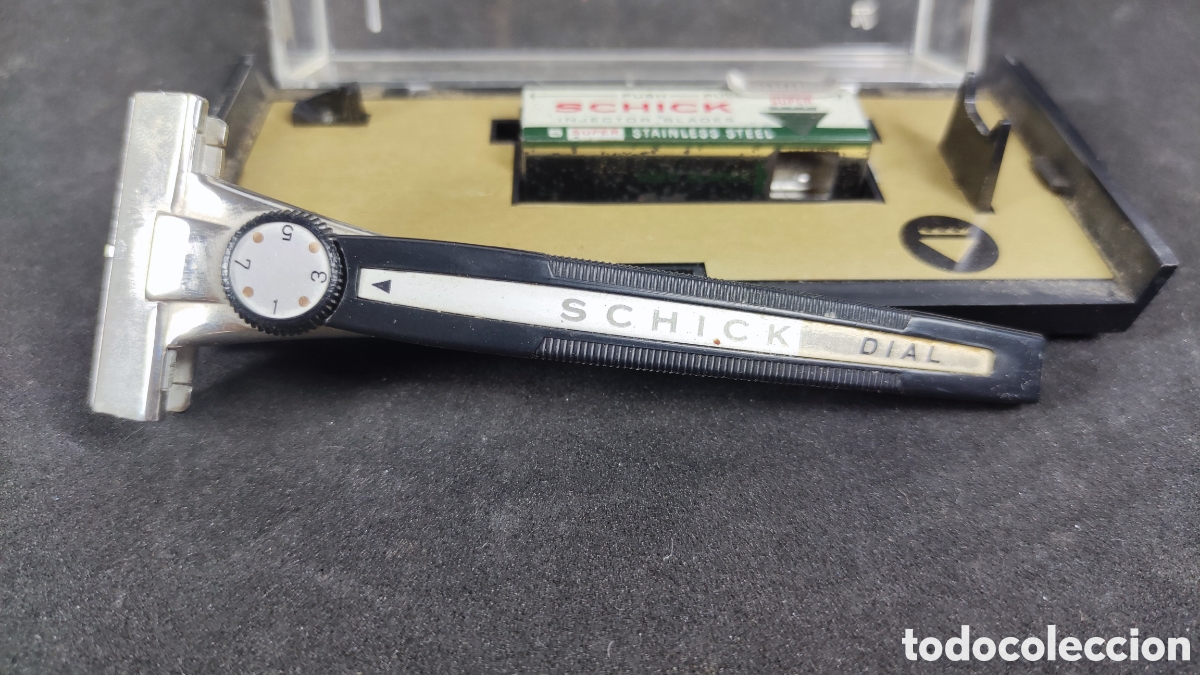 Antig&uuml;edades: Maquinilla de afeitar Schick dial ajustable - Foto 2