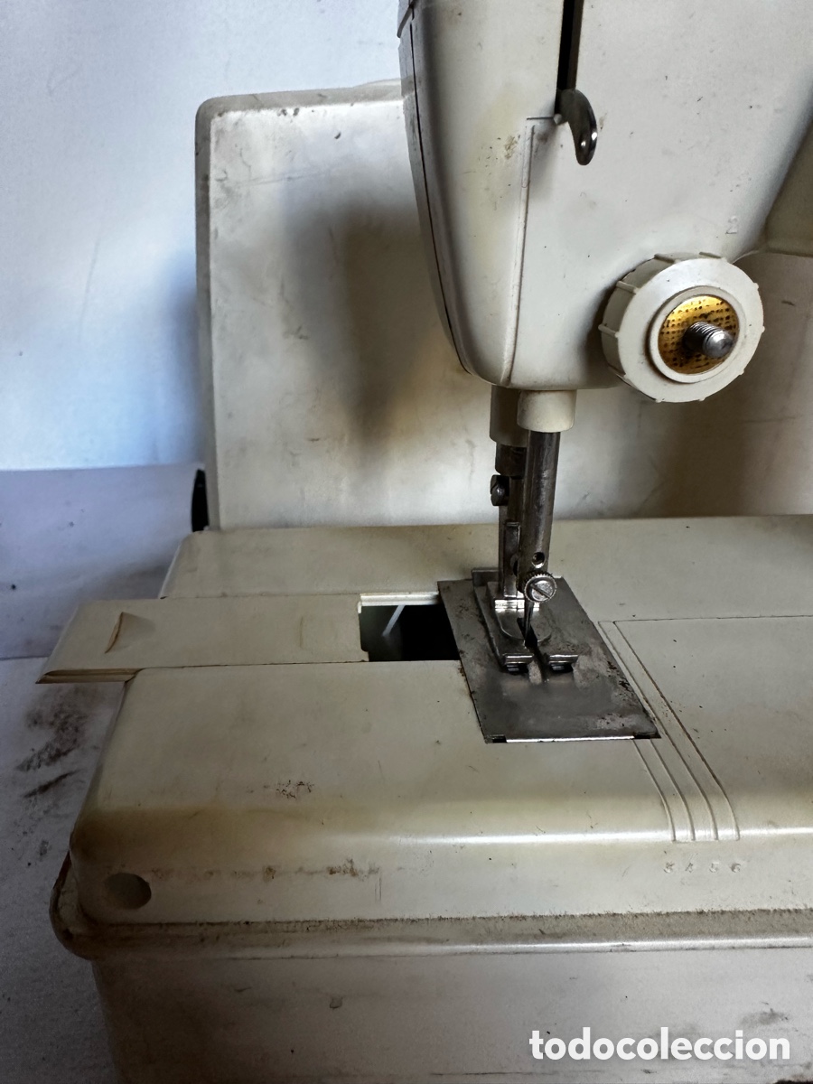 Antig&uuml;edades: Singer golden panoramic m&aacute;quina coser - Foto 4