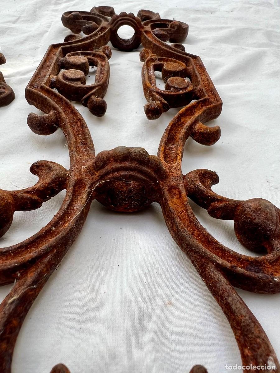 Antig&uuml;edades: Apliques de hierro fundido - Foto 3