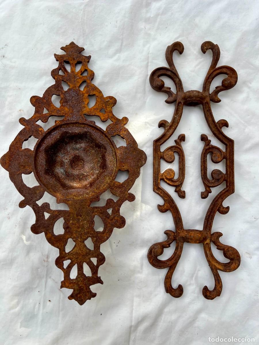 Antig&uuml;edades: Apliques de hierro fundido - Foto 4
