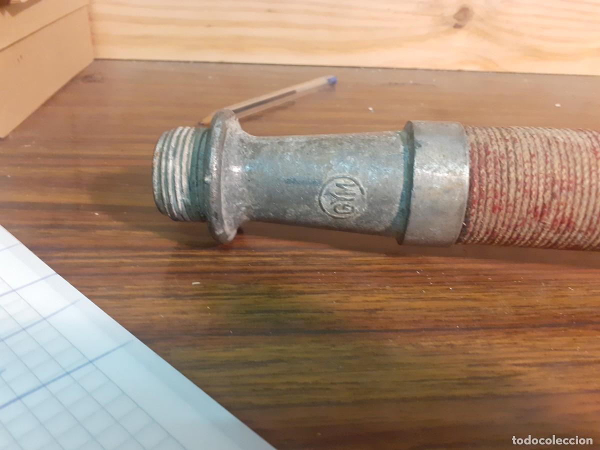 Antig&uuml;edades: Lanza manga de bombero - Foto 3