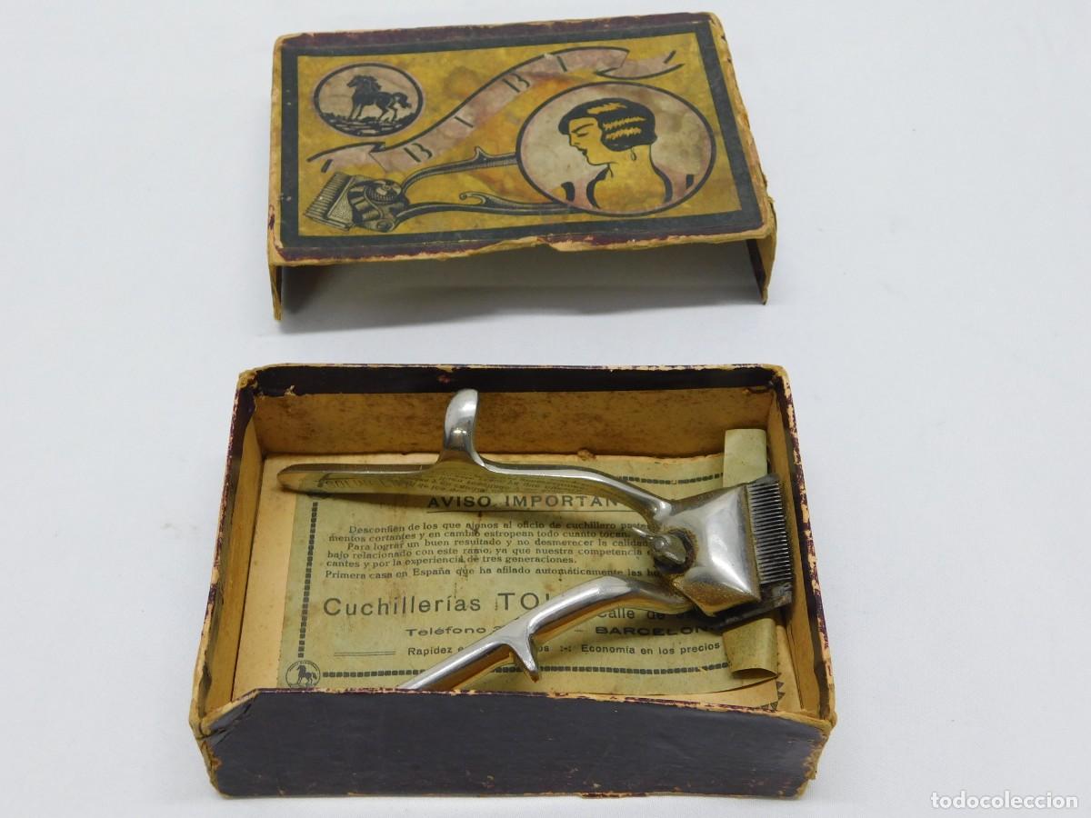 Antig&uuml;edades: MAQUINA PARA CORTAR EL PELO - BIBI SOLINGEN - Foto 1