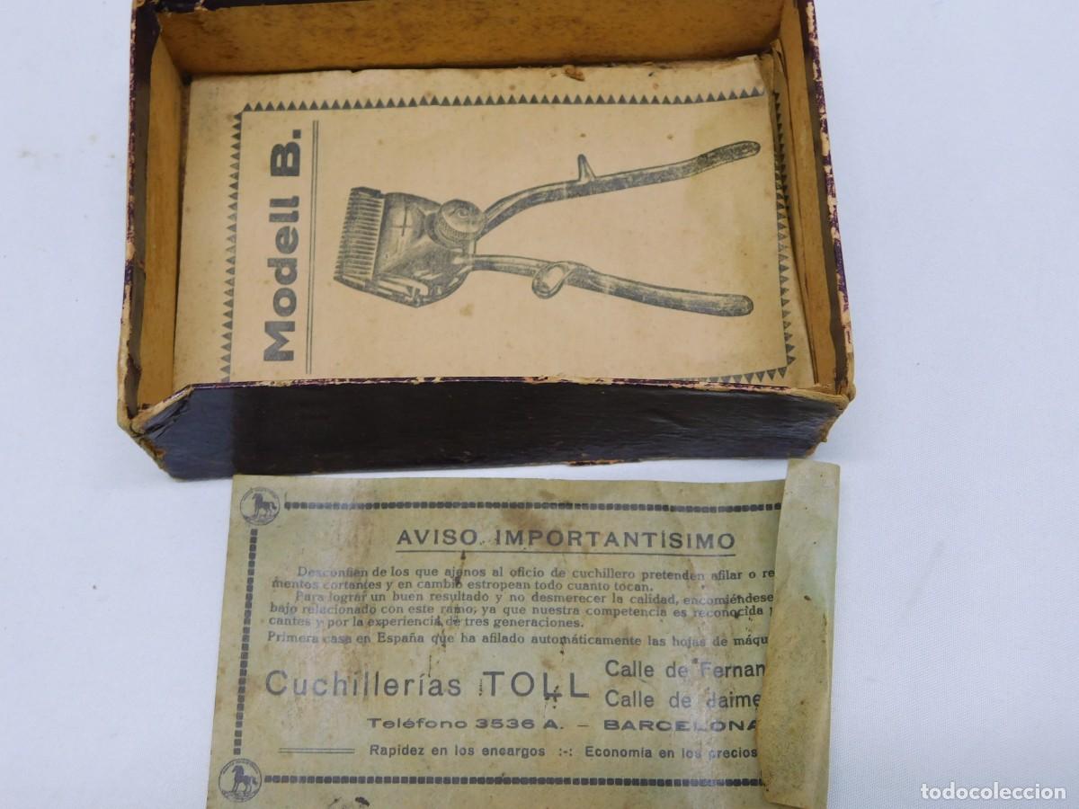 Antig&uuml;edades: MAQUINA PARA CORTAR EL PELO - BIBI SOLINGEN - Foto 2