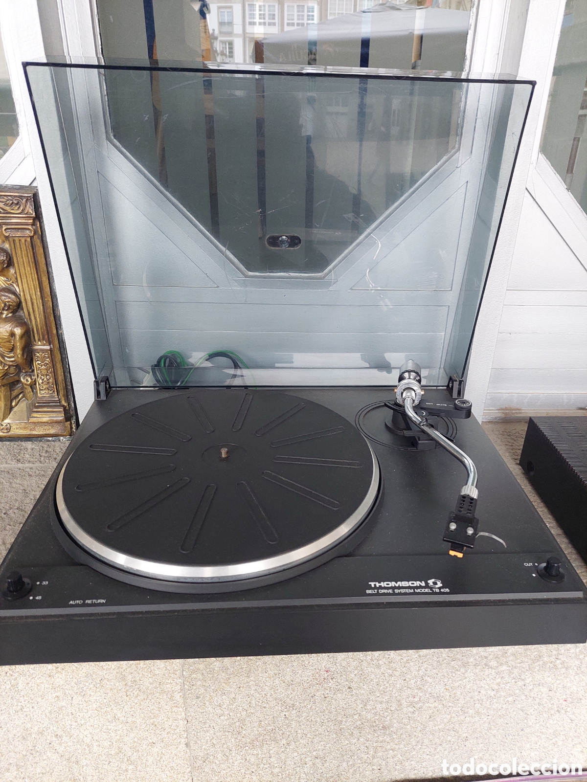 Antig&uuml;edades: TOCADISCOS THONSON TH 405 FUNCIONANDO - Foto 1