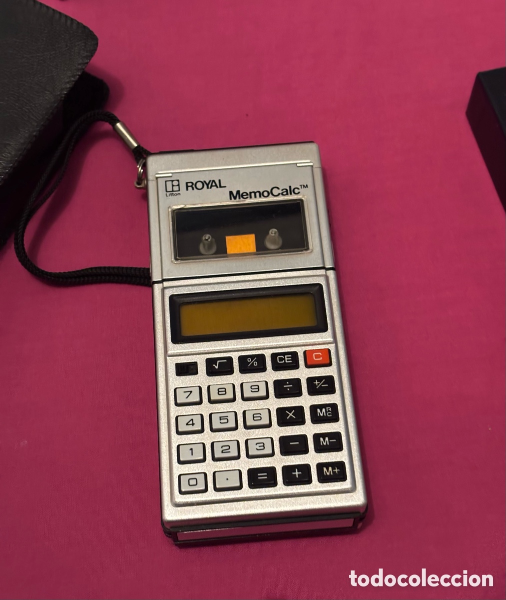 Antig&uuml;edades: Calculadora microcassette Litton Royal Memocalc - Foto 2