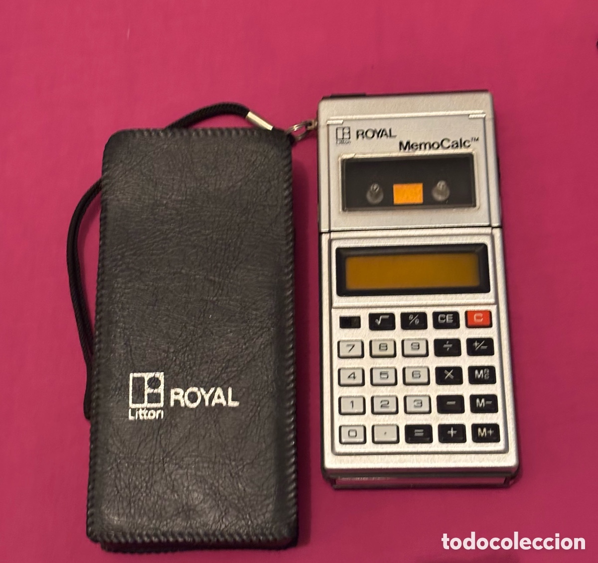 Antig&uuml;edades: Calculadora microcassette Litton Royal Memocalc - Foto 1