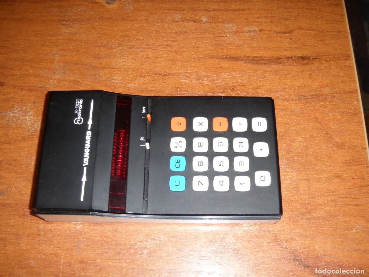 Antig&uuml;edades: CALCULADORA VANGUARD X-802 X802 FUNCIONANDO PERFECTAMENTE - Foto 1