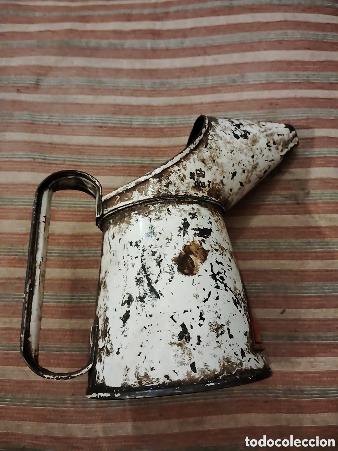 Antig&uuml;edades: ACEITERA MARCA SPAN. REALIZADA POR PARAMOUNT BASILDON. A&Ntilde;OS 40 - Foto 2