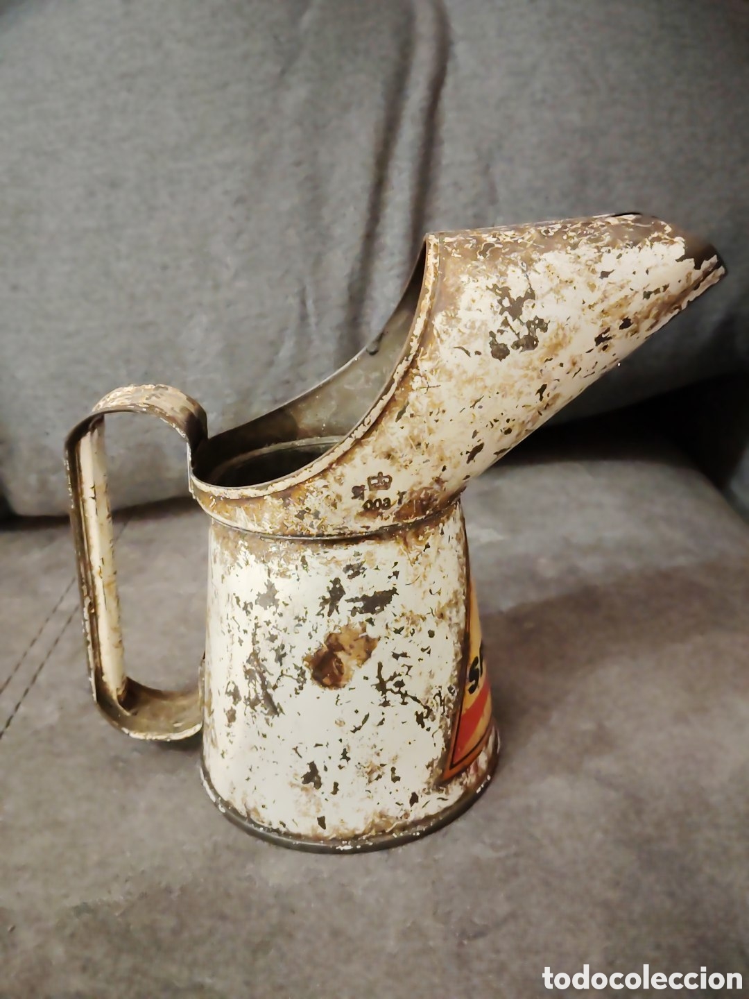 Antig&uuml;edades: ACEITERA MARCA SPAN. REALIZADA POR PARAMOUNT BASILDON. A&Ntilde;OS 40 - Foto 6