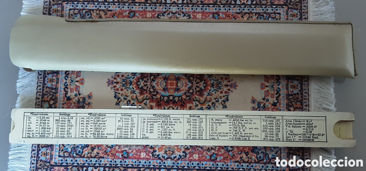 Antig&uuml;edades: REGLA DE CALCULO ANTIGUA - Foto 4