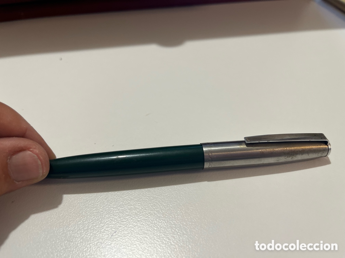 Antig&uuml;edades: Pluma estilogr&aacute;fica Inoxcrom 55 - Foto 2