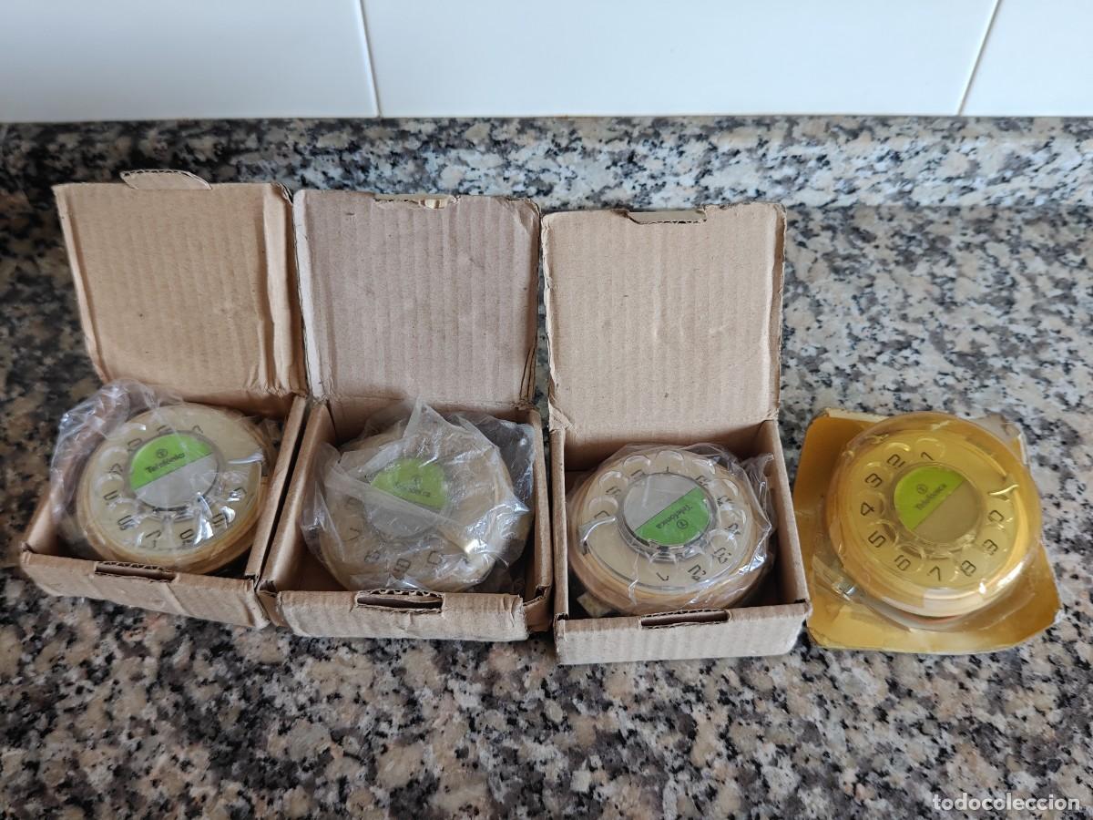 Tel&eacute;fonos: Lote de Diales y Micr&oacute;fonos Tel&eacute;fonos espa&ntilde;oles - Foto 2