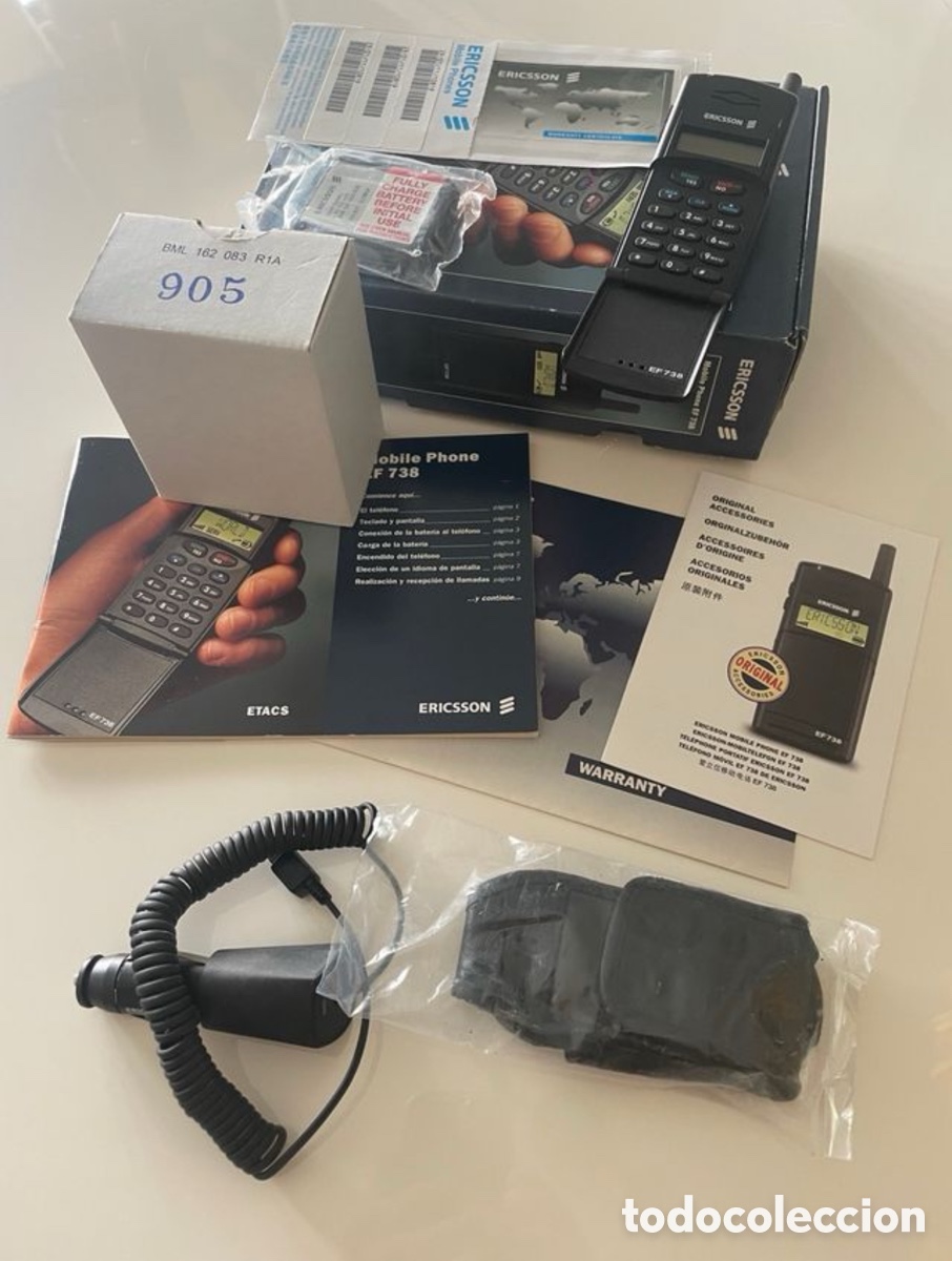 Tel&eacute;fonos: Ericsson EF738 ETACS - Tel&eacute;fono m&oacute;vil - Foto 3