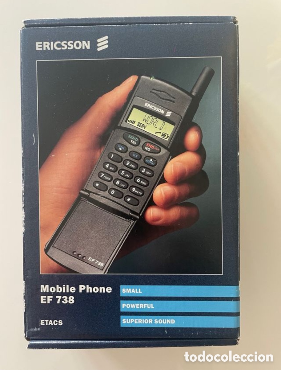 Tel&eacute;fonos: Ericsson EF738 ETACS - Tel&eacute;fono m&oacute;vil - Foto 1