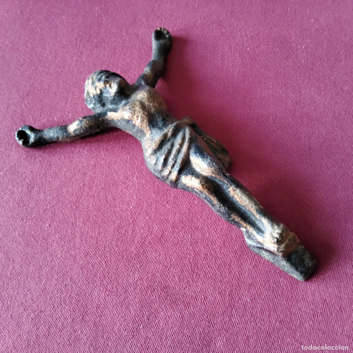 Antig&uuml;edades: ANTIGUO CRISTO DE HIERRO FUNDIDO - Foto 1