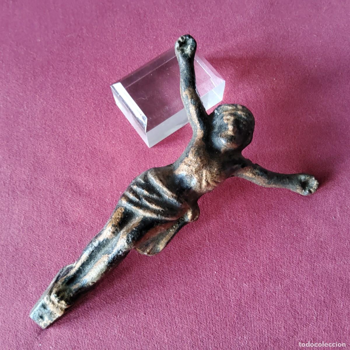 Antig&uuml;edades: ANTIGUO CRISTO DE HIERRO FUNDIDO - Foto 4