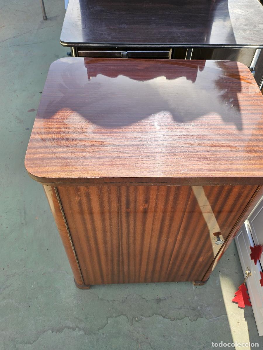 Antig&uuml;edades: mueble de maquina de coser - Foto 2