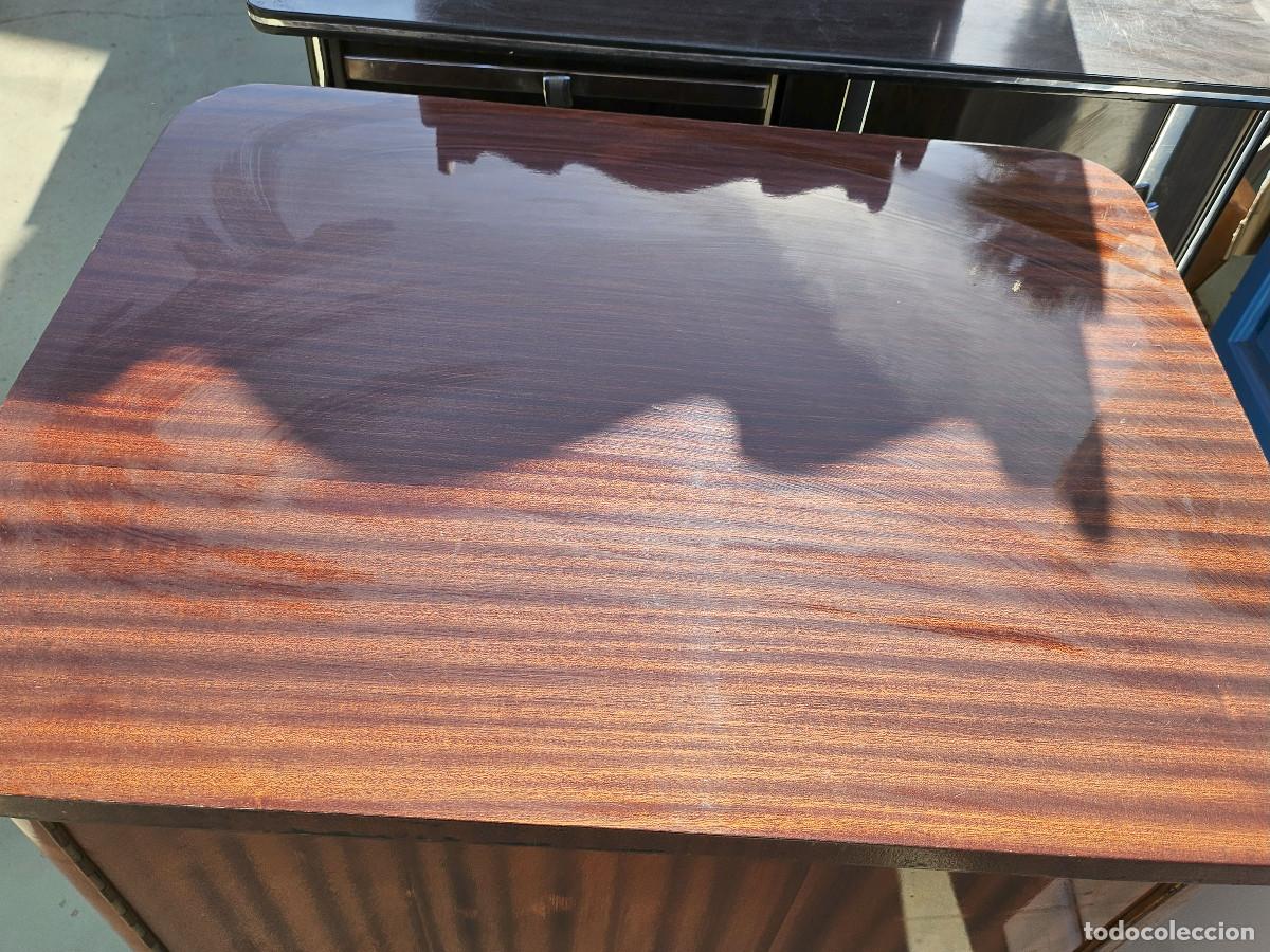 Antig&uuml;edades: mueble de maquina de coser - Foto 3