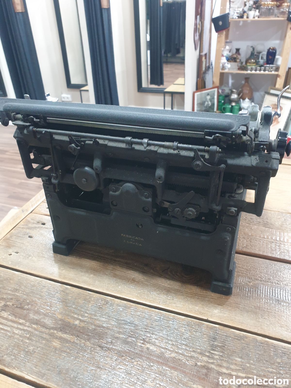 Antig&uuml;edades: Maquina de escribir hispano olivetti - Foto 5