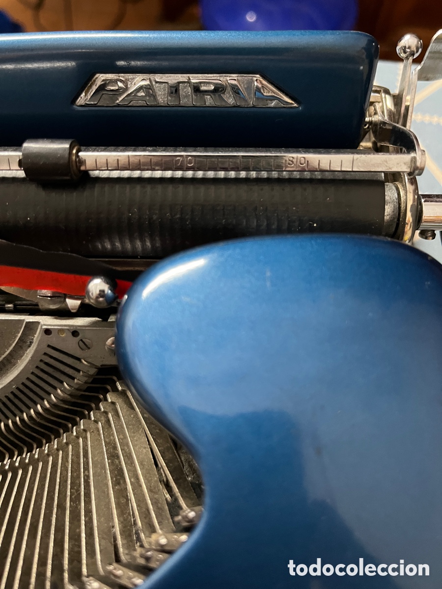 Antig&uuml;edades: M&aacute;quina de escribir Patria - Foto 4