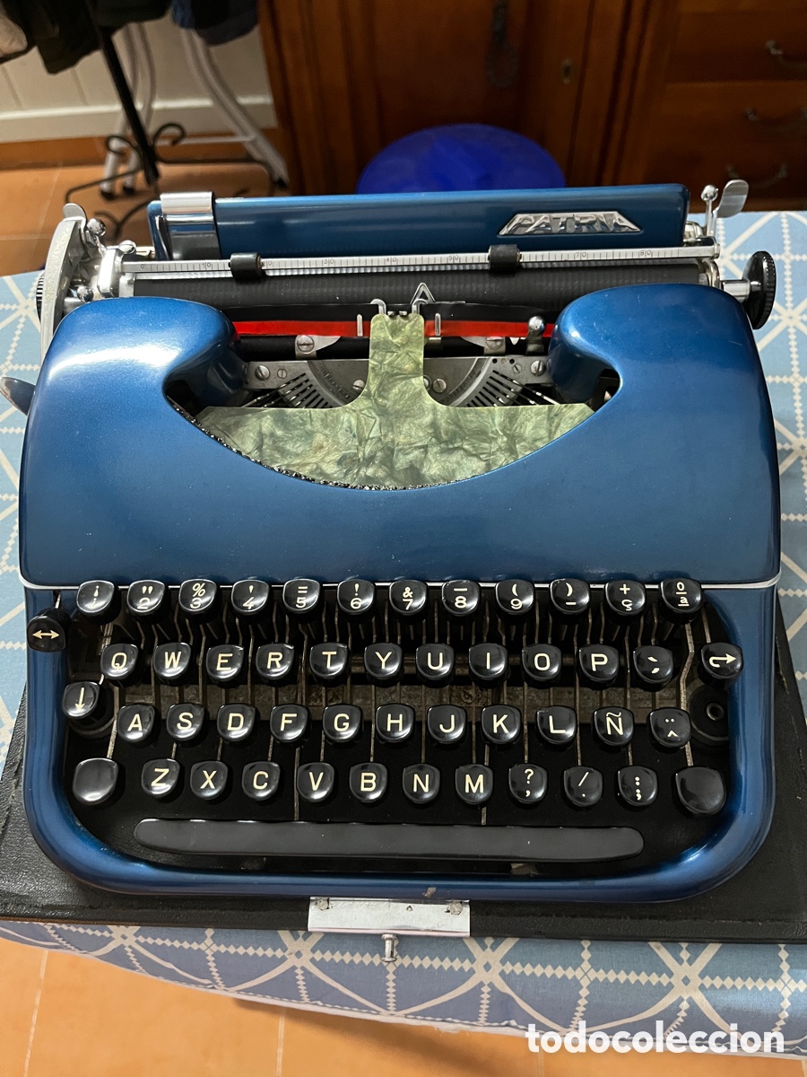 Antig&uuml;edades: M&aacute;quina de escribir Patria - Foto 7