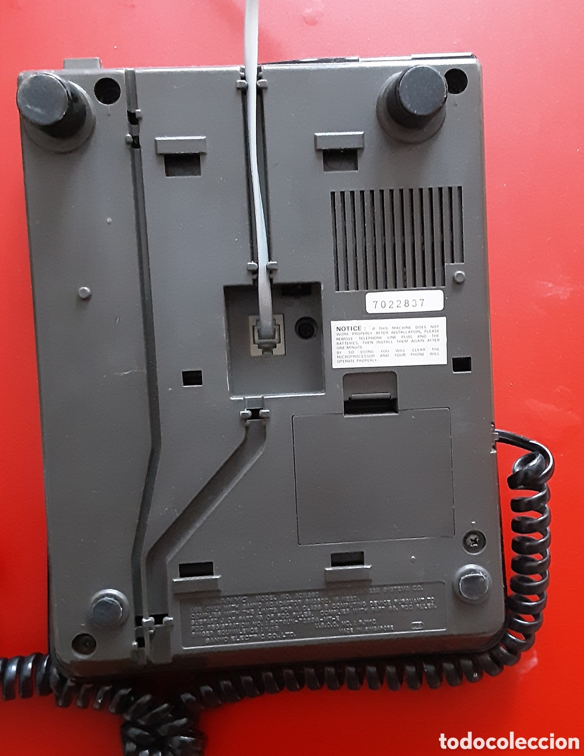 Tel&eacute;fonos: TELEFONO SOBREMESA MARCA SANYO - Foto 3