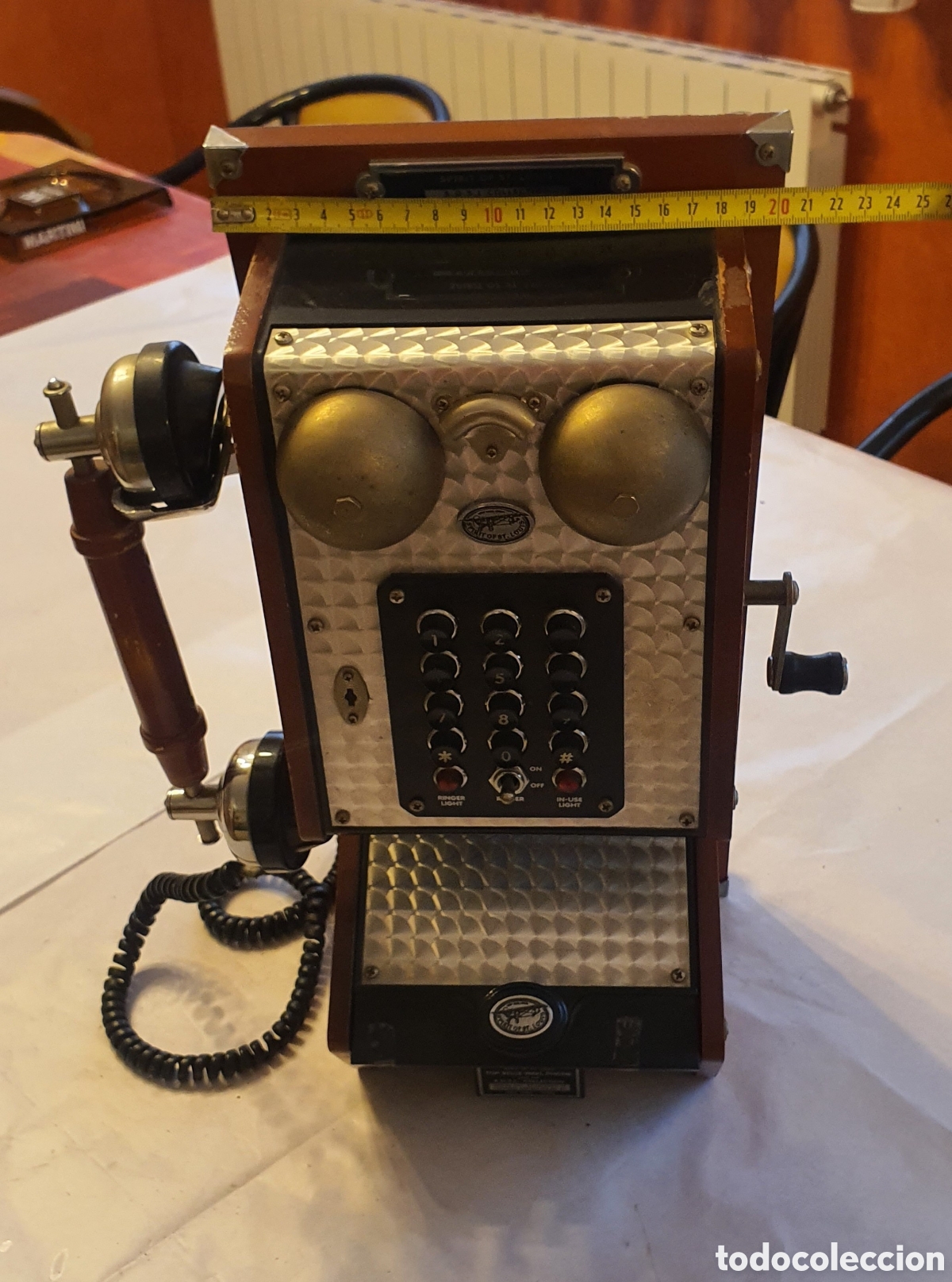 Tel&eacute;fonos: Tel&eacute;fono moderno imitaci&oacute;n Vintage - Foto 3